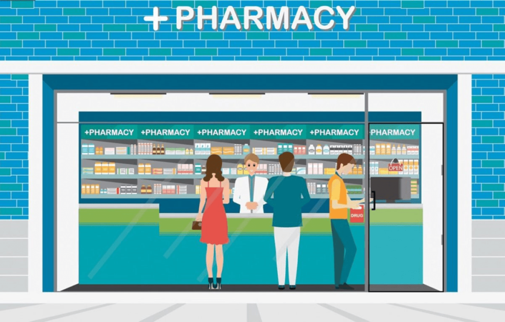 pharmacy store